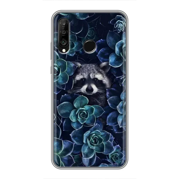 Чехол с рисунком «В цветах» для Huawei P30 Lite / Nova 4e Чехол с рисунком «В цветах» для Huawei P30 Lite / Nova 4e