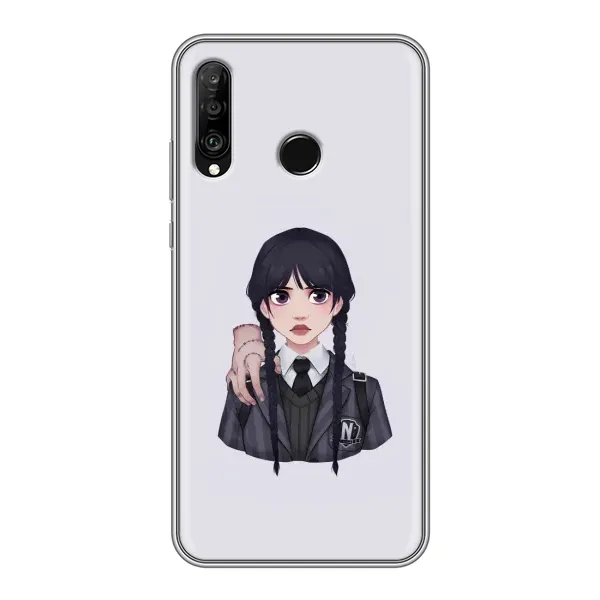 Чехол с рисунком «Вещь Венсдей» для Huawei P30 Lite / Nova 4e Чехол с рисунком «Вещь Венсдей» для Huawei P30 Lite / Nova 4e