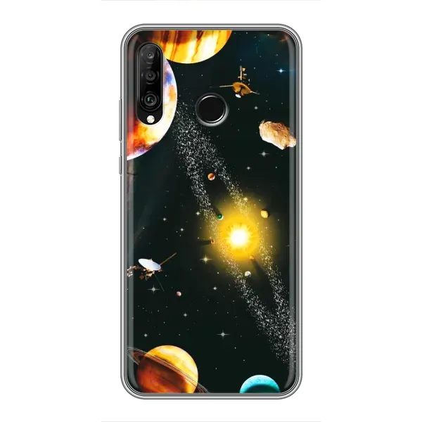 Чехол с рисунком «Вид с космоса» для Huawei P30 Lite / Nova 4e Чехол с рисунком «Вид с космоса» для Huawei P30 Lite / Nova 4e