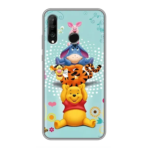 Чехол с рисунком «Винни Пух и друзья» для Huawei P30 Lite / Nova 4e