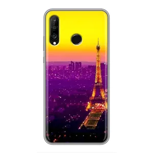 Чохол Ейфелева Вежа на Huawei P30 Lite (Яскрава башня)