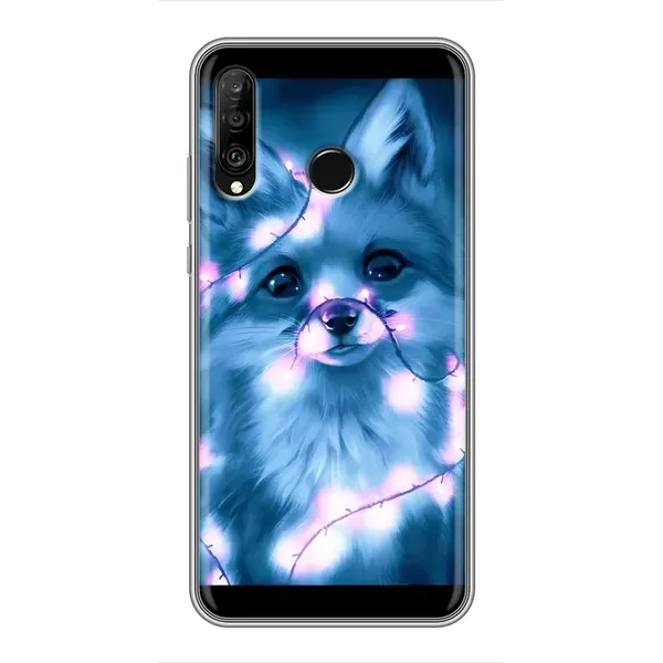 Чехол с рисунком «Яркая Лиса» для Huawei P30 Lite / Nova 4e Чехол с рисунком «Яркая Лиса» для Huawei P30 Lite / Nova 4e