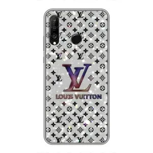 Чехол Стиль Louis Vuitton на Huawei P30 Lite (Яркий LV)