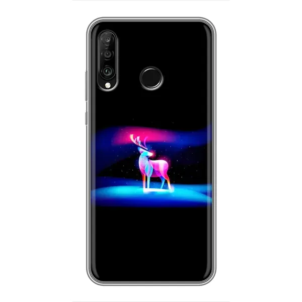 Чехол с рисунком «Яркий олень» для Huawei P30 Lite / Nova 4e Чехол с рисунком «Яркий олень» для Huawei P30 Lite / Nova 4e