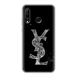 Чохол (Dior, Prada, YSL, Chanel) для Huawei P30 Lite (YSL)