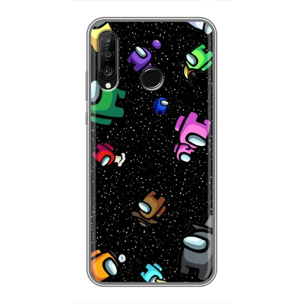 Чехол с рисунком «За бортом» для Huawei P30 Lite / Nova 4e Чехол с рисунком «За бортом» для Huawei P30 Lite / Nova 4e