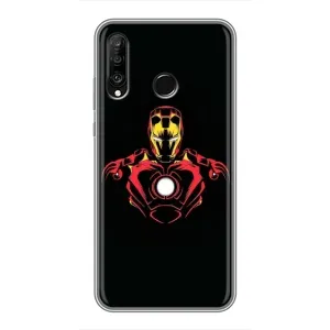 Чехол Супергерой Железный человек на Huawei P30 Lite (Железный человек)
