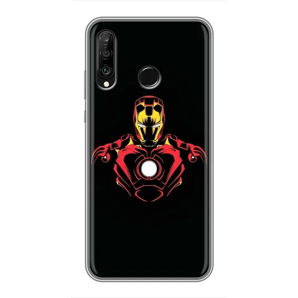 Чехол с рисунком «Железный человек» для Huawei P30 Lite / Nova 4e Чехол с рисунком «Железный человек» для Huawei P30 Lite / Nova 4e