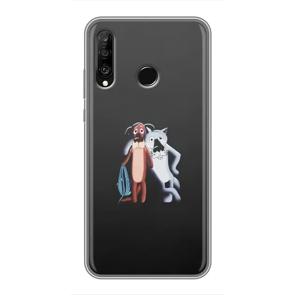 Чехол с рисунком «Шо, опять» для Huawei P30 Lite / Nova 4e