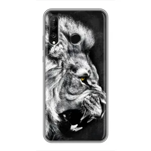 Чехол с картинкой на Huawei P30 Lite (Злой ЛЕВ)