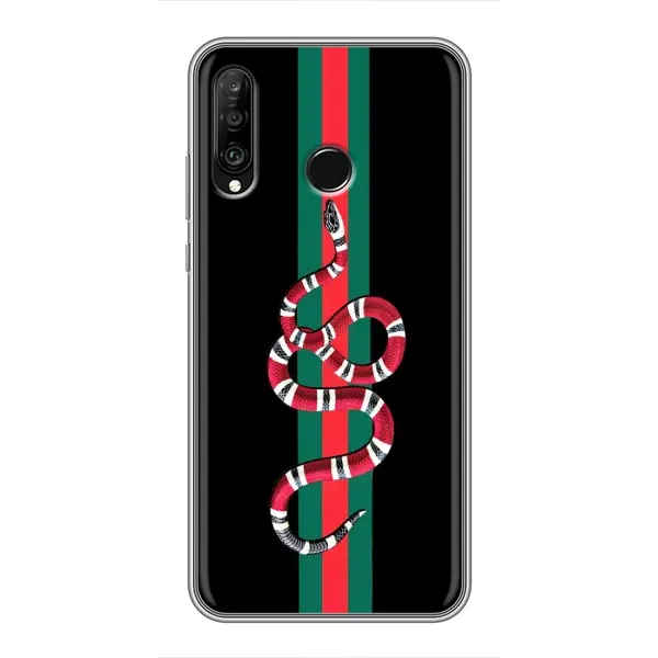Чехол с рисунком «Змей Гуччи» для Huawei P30 Lite / Nova 4e Чехол с рисунком «Змей Гуччи» для Huawei P30 Lite / Nova 4e