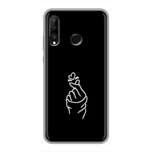 Чехлы (Знак сердечка) на Huawei P30 Lite (Знак Сердечка)