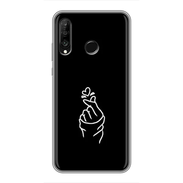Чехол с рисунком «Знак Сердечка» для Huawei P30 Lite / Nova 4e Чехол с рисунком «Знак Сердечка» для Huawei P30 Lite / Nova 4e