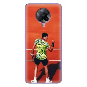 Чехлы с принтом Спортивная тематика для Xiaomi POCO F2 Pro (Алькарас Теннисист)