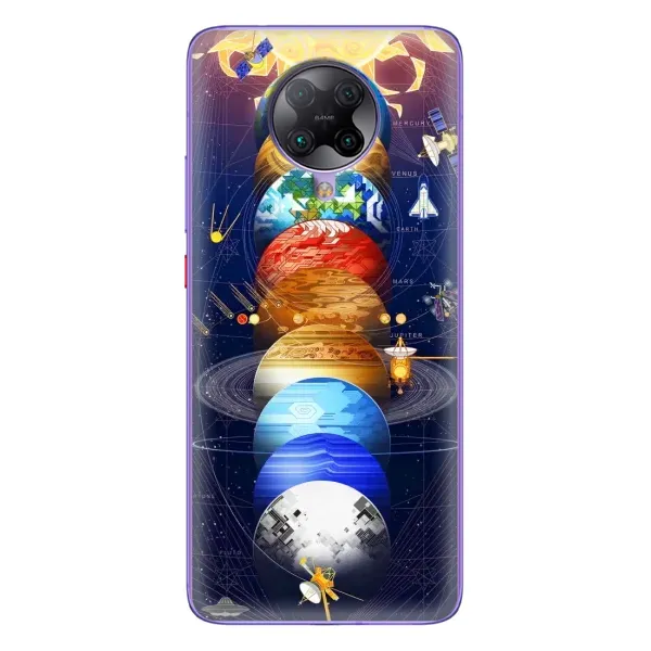 Чохол з малюнком «Арт планети» для Xiaomi POCO F2 Pro Чохол з малюнком «Арт планети» для Xiaomi POCO F2 Pro