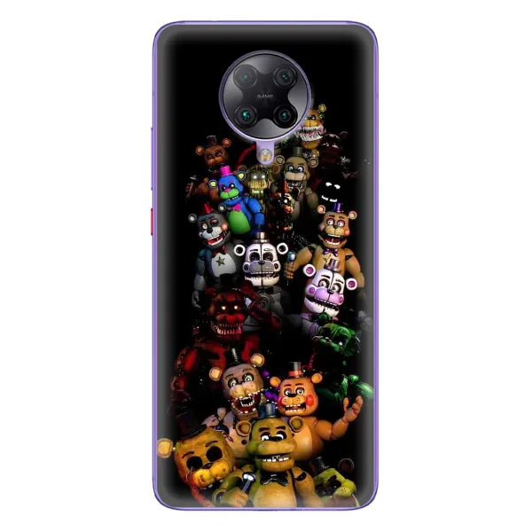 Чехол с рисунком «Bear Freddy's» для Xiaomi POCO F2 Pro Чехол с рисунком «Bear Freddy's» для Xiaomi POCO F2 Pro