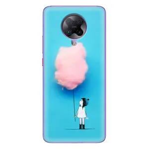 Девчачий Чехол для Xiaomi POCO F2 Pro (Девочка с тучкой)