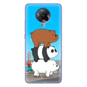 Чехлы с Пандами на Xiaomi POCO F2 Pro (Друзья)