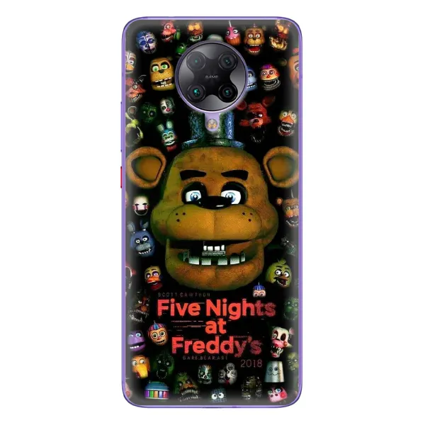 Чехол с рисунком «Freddy» для Xiaomi POCO F2 Pro Чехол с рисунком «Freddy» для Xiaomi POCO F2 Pro