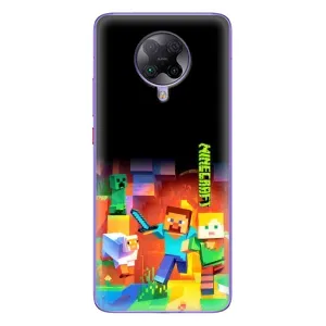 Чохли для Xiaomi POCO F2 Pro (Персонажі МайнКрафт) (Герой Майнкрафт)