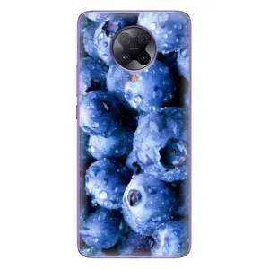 Чехол с изображением вкусной еды для Xiaomi POCO F2 Pro (Голубика)
