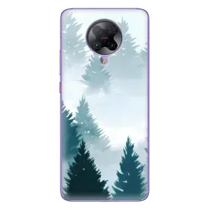 Летний Чехол на Xiaomi POCO F2 Pro (Горный лес)