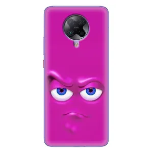 Силиконовые Чехлы (смешные стикеры) для Xiaomi POCO F2 Pro (Хитрая мордочка)