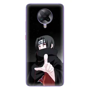 Чехлы с картинкой Итачи Учиха на Xiaomi POCO F2 Pro (Итачи Знак)