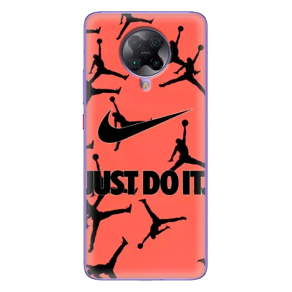 Чехол с рисунком «Just Do It» для Xiaomi POCO F2 Pro Чехол с рисунком «Just Do It» для Xiaomi POCO F2 Pro