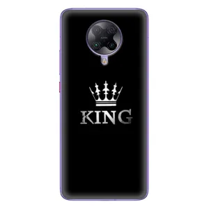 Чехол (Корона на чёрном фоне) для Поко Ф2 Про (KING)