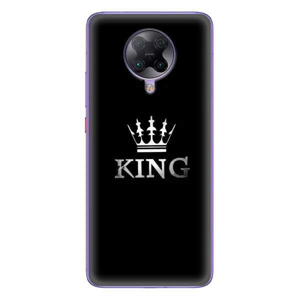 Чехол с рисунком «KING» для Xiaomi POCO F2 Pro