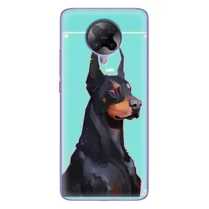 Чехол ДОБЕРМАН для Xiaomi POCO F2 Pro (Король доберман)