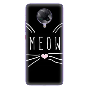 Бампер с изображением Котиков для Поко Ф2 Про (КОТИК MEOW)
