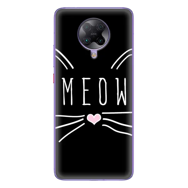 Чехол с рисунком «КОТИК MEOW» для Xiaomi POCO F2 Pro Чехол с рисунком «КОТИК MEOW» для Xiaomi POCO F2 Pro