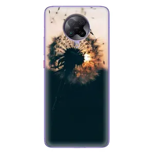 Силиконовый Чехол с одуванчиками на Xiaomi POCO F2 Pro (Красивый одуванчик)