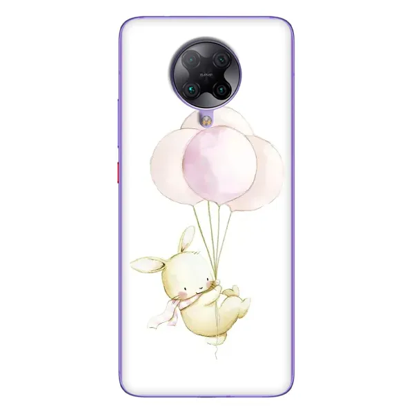 Чехол с рисунком «Кролик и шарики» для Xiaomi POCO F2 Pro Чехол с рисунком «Кролик и шарики» для Xiaomi POCO F2 Pro