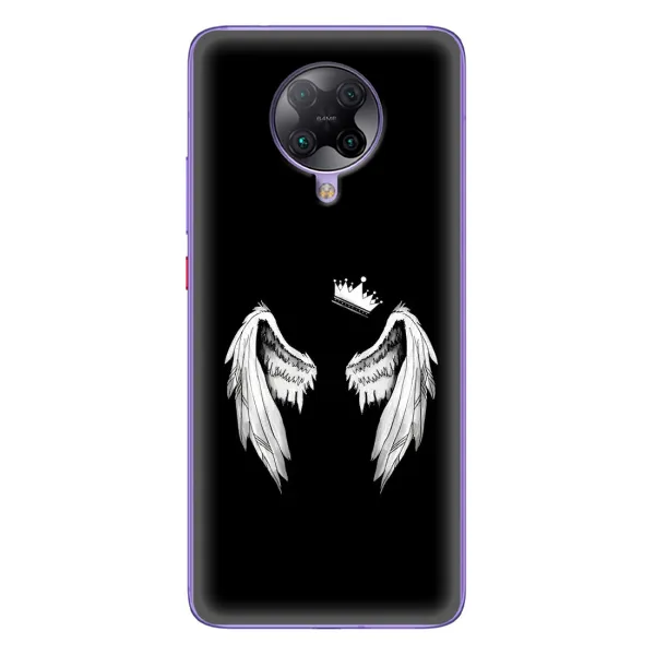 Чехол с рисунком «Крылья и корона» для Xiaomi POCO F2 Pro