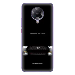 Чехлы с тематикой "Крутые машины" на Xiaomi POCO F2 Pro (Черный Land Rover)