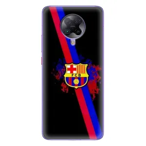 Чехол для Xiaomi POCO F2 Pro (Барселона) (Лого Барсы)