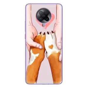 Чехол (ТПУ) Милые собачки для Xiaomi POCO F2 Pro (Любовь к собакам)