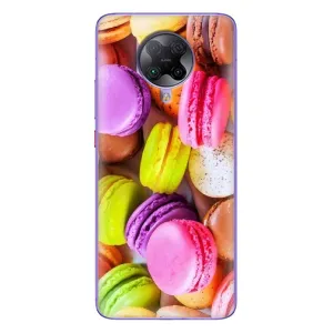 Чехол с изображением вкусной еды для Xiaomi POCO F2 Pro (Макаруны)