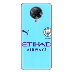 Силиконовые Чехлы принт Футбол на Xiaomi POCO F2 Pro (Man City)