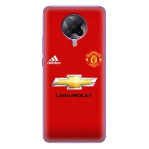 Силиконовые Чехлы принт Футбол на Xiaomi POCO F2 Pro (Man United)