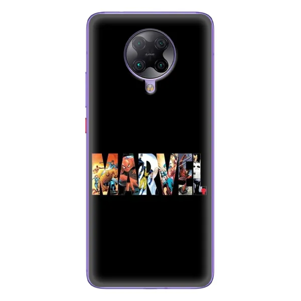 Чехол с рисунком «MARVEL» для Xiaomi POCO F2 Pro Чехол с рисунком «MARVEL» для Xiaomi POCO F2 Pro