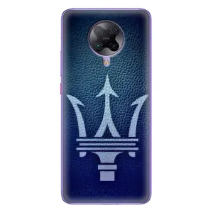 Чехлы с тематикой "Крутые машины" на Xiaomi POCO F2 Pro (Лого Maserati)