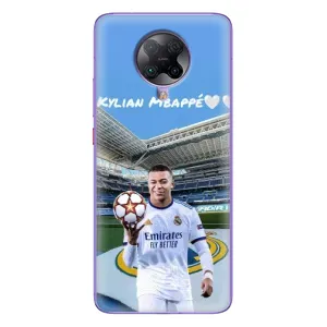 Чехол (TPU) с Футболистом на Xiaomi POCO F2 Pro (Mbappe Real)
