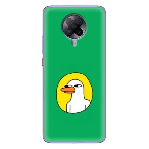 Бампер с принтом Мемы для Xiaomi POCO F2 Pro (Мем Утка)