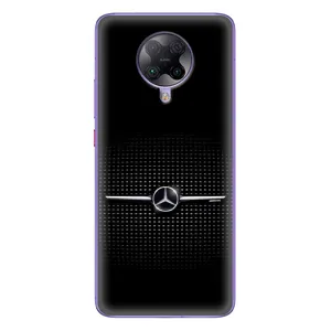 Силиконовый бампер с картинкой машины на Xiaomi POCO F2 Pro (Mercedes)