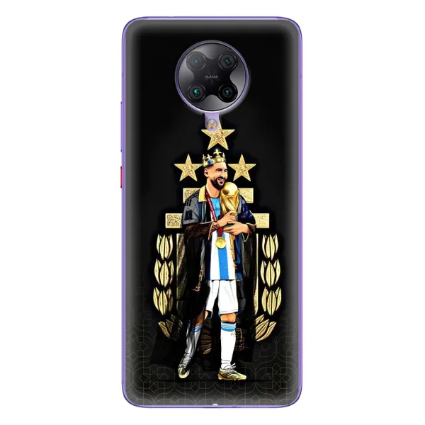 Чехол с рисунком «Месси король» для Xiaomi POCO F2 Pro Чехол с рисунком «Месси король» для Xiaomi POCO F2 Pro