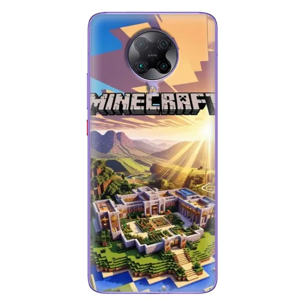 Чехол с рисунком «MINECRAFT» для Xiaomi POCO F2 Pro Чехол с рисунком «MINECRAFT» для Xiaomi POCO F2 Pro